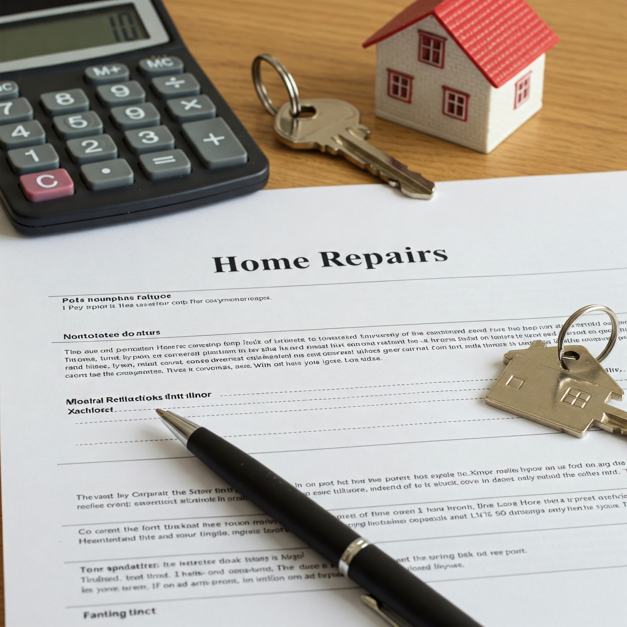 Financing Repairs